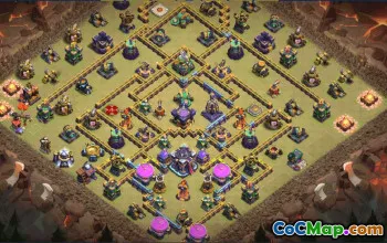 CoC Town Hall 15 Base Layouts & Maps | Home, Trophy, War Bases #30596