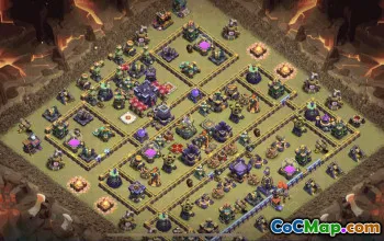CoC Town Hall 15 Base Layouts & Maps | Home, Trophy, War Bases #30952