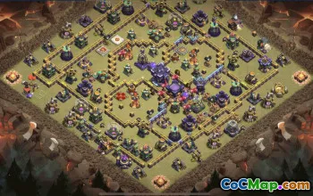 CoC Town Hall 15 Base Layouts & Maps | Home, Trophy & War Bases #31478