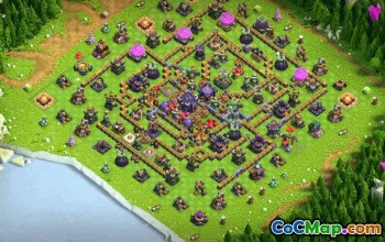 CoC Town Hall 15 Base Layouts & Maps | Home, Trophy, War Bases #31744
