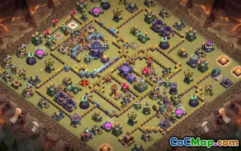 CoC Town Hall 15 Base Layouts & Maps | Home, Trophy, War Bases #32000