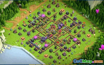 CoC Town Hall 15 Base Layouts & Maps | Home, Trophy, War Bases #32252