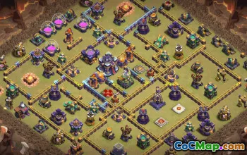 CoC Town Hall 15 Base Layouts & Maps | Home, Trophy, War Bases #32409