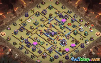 CoC Town Hall 15 Base Layouts & Maps | Home, Trophy, War Bases #32447