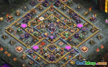 CoC Town Hall 15 Base Layouts & Maps | Home, Trophy & War Bases #32554