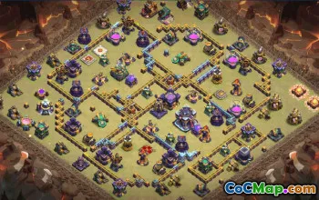 CoC Town Hall 15 Base Layouts & Maps | Home, Trophy & War Bases #32683