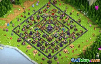 CoC Town Hall 15 Base Layouts & Maps | Home, Trophy, War Bases #33080