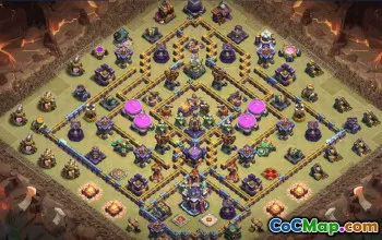 CoC Town Hall 15 Base Layouts & Maps | Home, Trophy & War Bases #33110