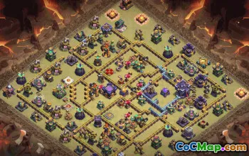 CoC Town Hall 15 Base Layouts & Maps | Home, Trophy, War Bases #33195