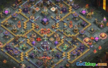 CoC Town Hall 15 Base Layouts & Maps | Home, Trophy & War Bases #33455