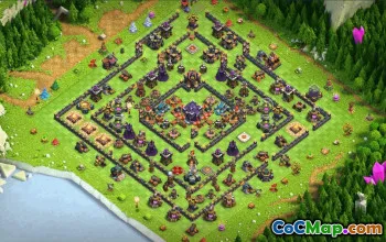 CoC Town Hall 15 Base Layouts & Maps | Home, Trophy, War Bases #33781