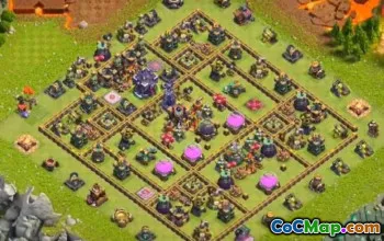CoC Town Hall 15 Base Layouts & Maps | Home Village & Farming Bases #27727