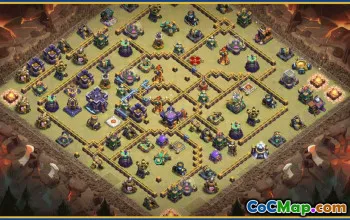 CoC Town Hall 15 Base Layouts & Maps | Home Village & War Bases #28841