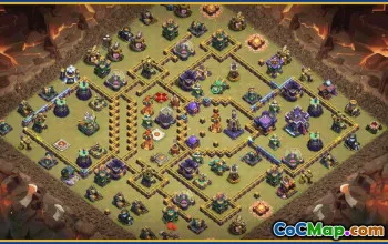 CoC Town Hall 15 Base Layouts & Maps | Home Village & War Bases #29219