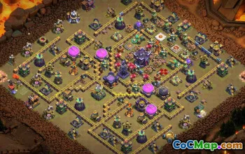 CoC Town Hall 15 Base Layouts & Maps | Home Village, War & Trophy #27237