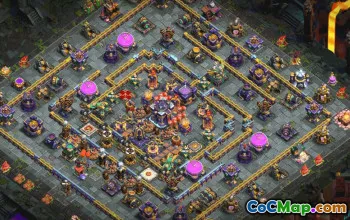CoC Town Hall 15 Base Layouts & Maps | Home Village, War & Trophy #33126