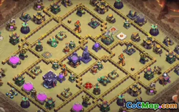 CoC Town Hall 15 Base Layouts & Maps | Home Village, War, Trophy #33880