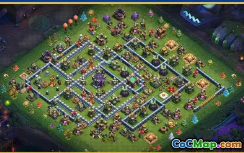 CoC Town Hall 15 Base Layouts & Maps | Home, War, Trophy #27830