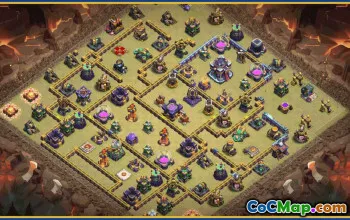 CoC Town Hall 15 Base Layouts & Maps | Home, War, Trophy #30521