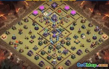 CoC Town Hall 15 Base Layouts & Maps | Home, War, Trophy #31066