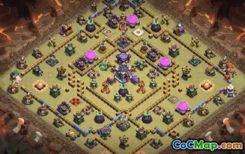 CoC Town Hall 15 Base Layouts & Maps | Home, War, Trophy #31106