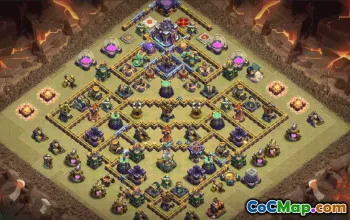 CoC Town Hall 15 Base Layouts & Maps | Home, War, Trophy #31797