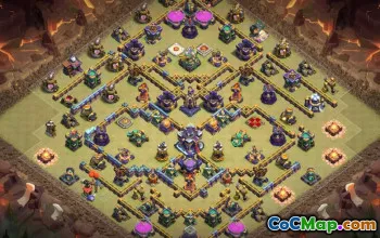 CoC Town Hall 15 Base Layouts & Maps | Home, War, Trophy #31936