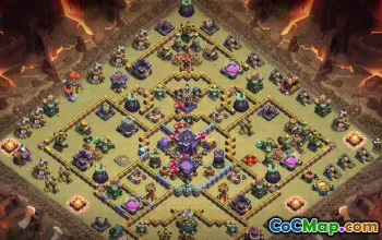 CoC Town Hall 15 Base Layouts & Maps | Home, War, Trophy #31989