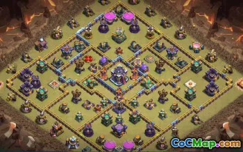 CoC Town Hall 15 Base Layouts & Maps | Home, War, Trophy #32045