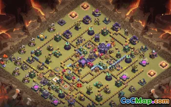CoC Town Hall 15 Base Layouts & Maps | Home, War, Trophy #32139