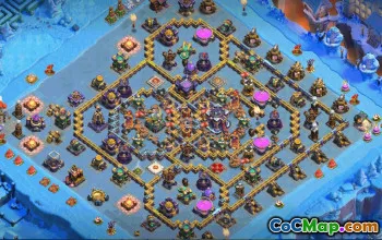 CoC Town Hall 15 Base Layouts & Maps | Home, War, Trophy #32263