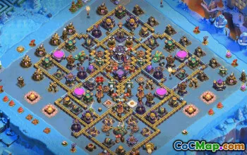 CoC Town Hall 15 Base Layouts & Maps | Home, War, Trophy #32264