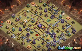 CoC Town Hall 15 Base Layouts & Maps | Home, War, Trophy #32292