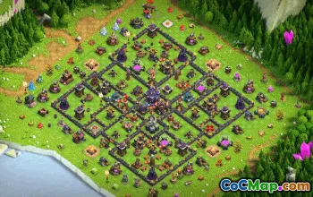 CoC Town Hall 15 Base Layouts & Maps | Home, War, Trophy #32317