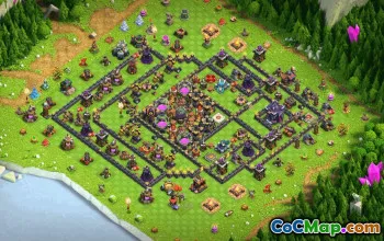 CoC Town Hall 15 Base Layouts & Maps | Home, War, Trophy #32333