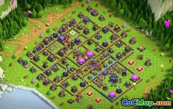 CoC Town Hall 15 Base Layouts & Maps | Home, War, Trophy #32362