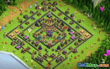 CoC Town Hall 15 Base Layouts & Maps | Home, War, Trophy #32460