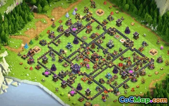 CoC Town Hall 15 Base Layouts & Maps | Home, War, Trophy #32548