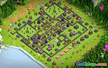 CoC Town Hall 15 Base Layouts & Maps | Home, War, Trophy #32689