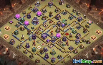 CoC Town Hall 15 Base Layouts & Maps - Home, War, Trophy #32769