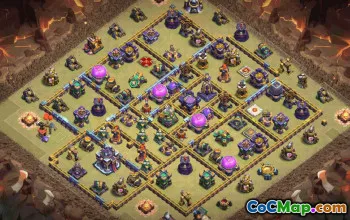 CoC Town Hall 15 Base Layouts & Maps | Home, War, Trophy #32776