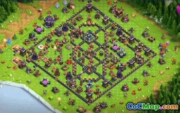 CoC Town Hall 15 Base Layouts & Maps | Home, War, Trophy #32917