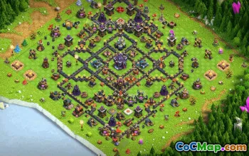 CoC Town Hall 15 Base Layouts & Maps | Home, War, Trophy #33018