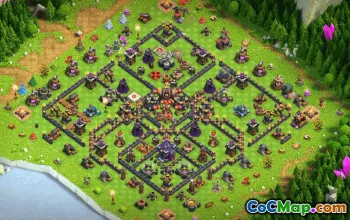 CoC Town Hall 15 Base Layouts & Maps | Home, War, Trophy #33021
