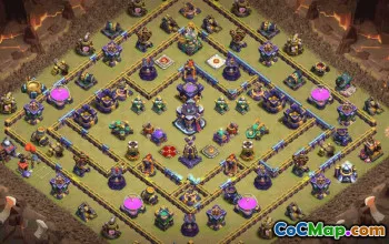 CoC Town Hall 15 Base Layouts & Maps | Home, War, Trophy #33063