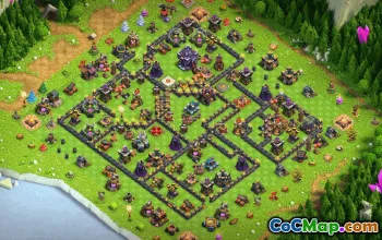 CoC Town Hall 15 Base Layouts & Maps | Home, War, Trophy #33081