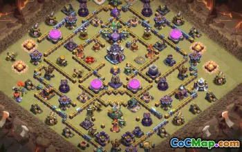 CoC Town Hall 15 Base Layouts & Maps | Home, War, Trophy #33105