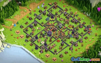 CoC Town Hall 15 Base Layouts & Maps | Home, War, Trophy #33411