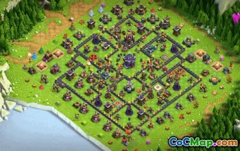 CoC Town Hall 15 Base Layouts & Maps | Home, War, Trophy #33857