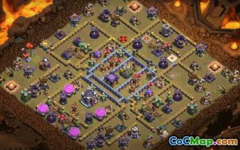 CoC Town Hall 15 Base Layouts & Maps | Home, War, Trophy #33987